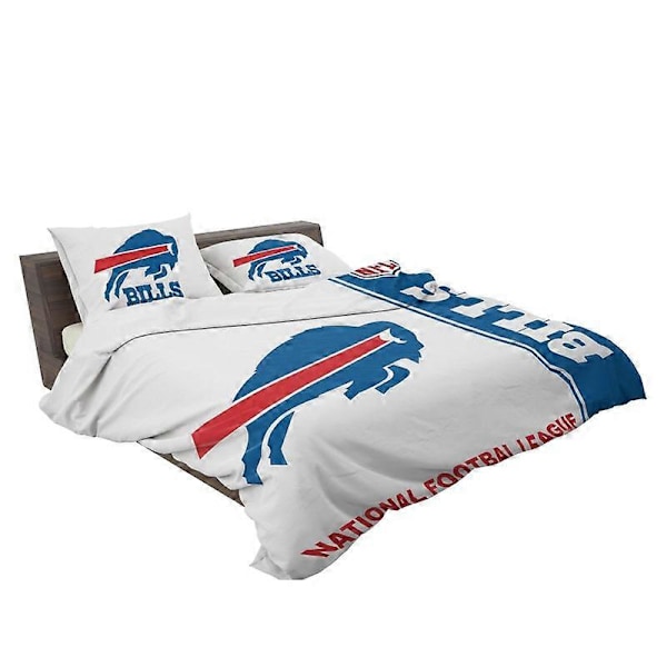 v3927 Sängkläder NFL Buffalo Bills Påslakanset Hemtextilier Täcke Örngott Sänglakan IU3927 135x200cm 53x78in