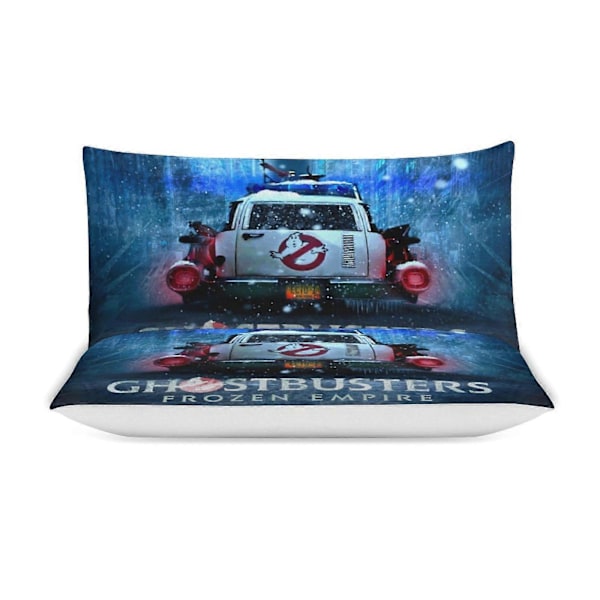 x167 Ghostbusters 3-osainen vuodevaatesetti Lämmin ja mukava pehmeä pussilakanasetti, jossa 1 pussilakana ja 2 tyynyliinaa makuuhuoneeseen b167 135x200cm 53x78in