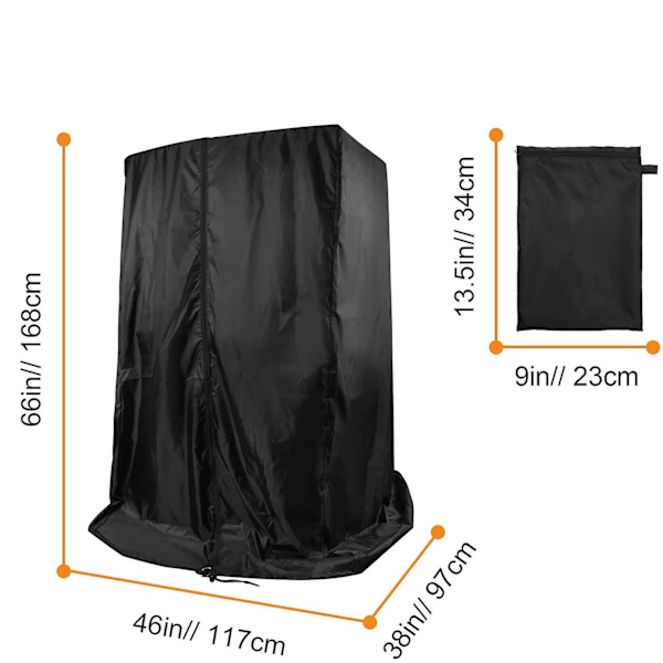 Löpbandsöverdrag Vattentätt överdrag för löpband Fällbart överdrag 117*97*168cm (A-5-F6) 117CM*97CM*168CM