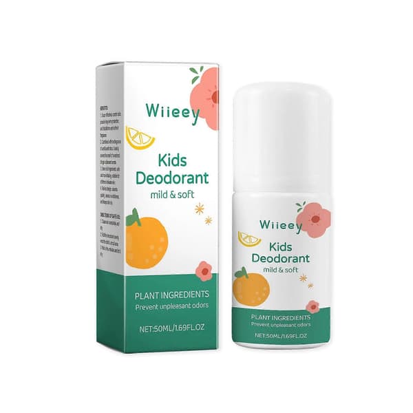Barn Deodorant Vanilj-Citrus Roll-On Doft, 50 ml
