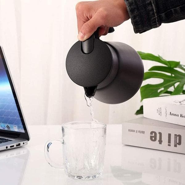 Kaffemaskine Tekande 680ml Rustfrit Stål Termokande Isoleret Kaffe Vand og Drikkedispenser