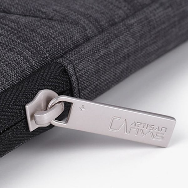 CANVASARTISAN L2-08 13-tommers bærbart veske Vanntett Laptop Glidelåsveske (Ingen håndtak)
