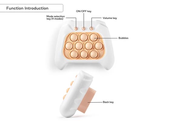 Quick Push Fidgety Puzzle Legetøjs Spillekonsol