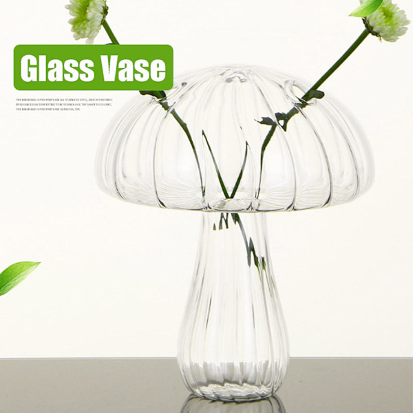 Soppblomst Vase Soppdekor Sopp Glass Bud Glass Vase C