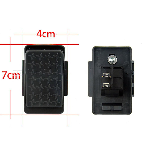 6/12v gasspedal fotpedal reset-kontrollbryter for barn elektrisk bilkontakt Throttle switch 6 fe