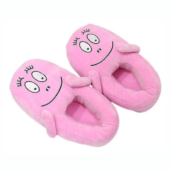 Barbapapa Varma & Söta Animetofflor Hem Tjocka Plysch