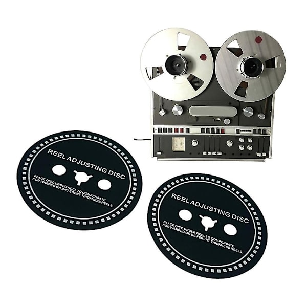 2 x Trident / Nab-adapter 0,8 mm 0,9 mm 1 mm distansring för rullbandspelare 0.8MM