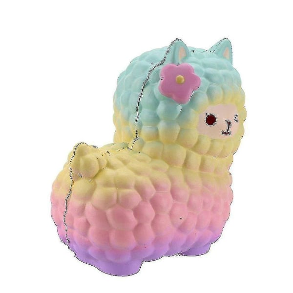 Jumbo Får Alpaca Squishy Sød Galaxy Langsomt Stigende Klem Stress Relief