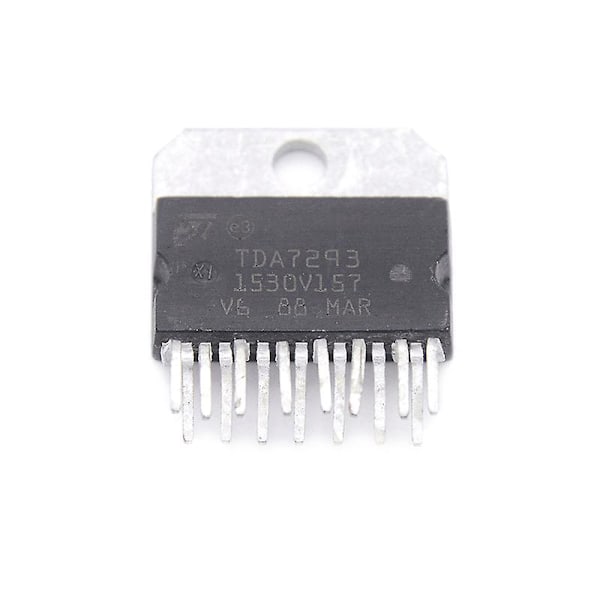 Ny ægte ST TDA7293 TDA 7293 Audio Amp ICs Lydforstærkerchip Gray 1PC