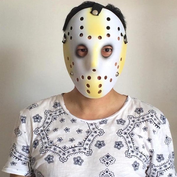 Jason Voorhees Fredag den 13:e Hockeymaske Hallow A15 én størrelse