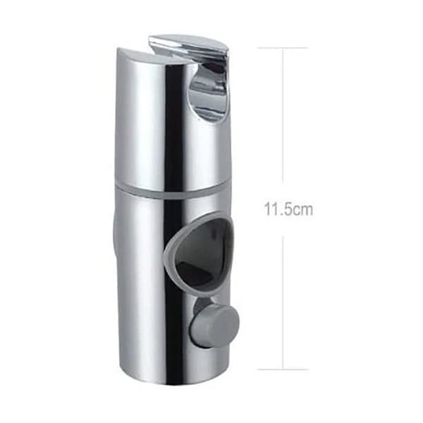 Dusjhodebrakett 360 Justerbar Dusjhodeholder For Diameter 28mm Abs Skinnehode Glide Bar