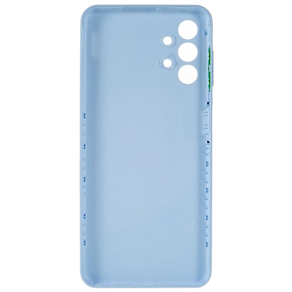 Til Samsung Galaxy A13 4G A135 Bakbatteri Husdeksel Erstatning (Uten Logo) - Multicolor Blue