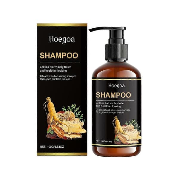 100 ml schampo mot håravfall - Gör håret synbart fylligare, stärker rötterna bäst Black 100ml
