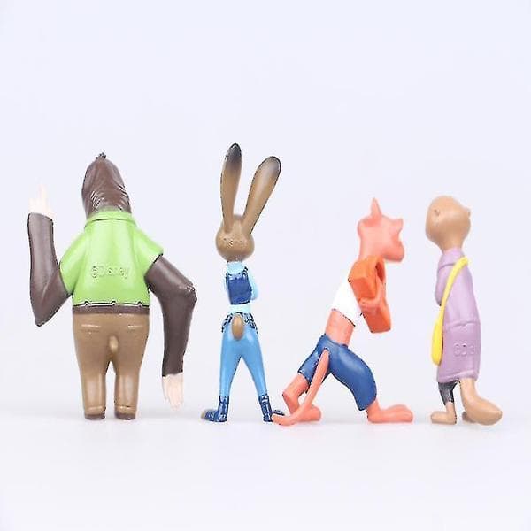 12-pak Zootopia Zootropolis legetøjsfigurer
