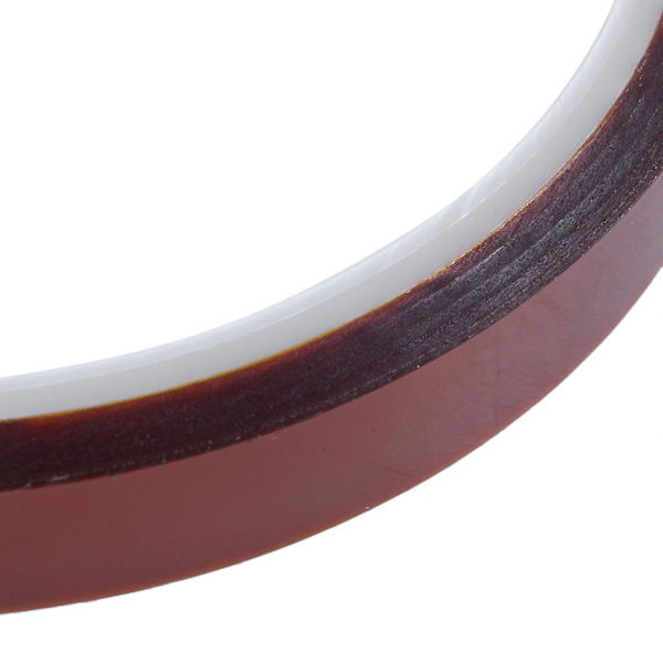 10 mm leveä lämmönkestävä korkean lämpötilan liima-aine Kapton-teippi Gold