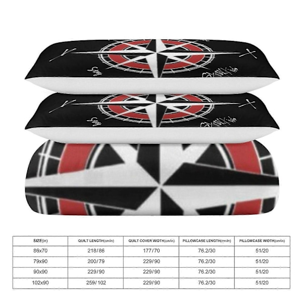 c452 Stray Kids Sängkläder Set Påslakan Bekvämt och Lättviktigt Tecknat Sängkläder 3 Delars Sängset Enkel(1 Påslakan och 2 Örngott) hn1035 135x200cm 53x78in
