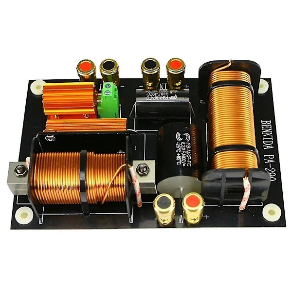 Diskanthøjttaler Bas Højttaler Crossover 600w-800w Diskant Bas 2 Vejs Crossover 2000hz kompatibel med 12-15-haoyi