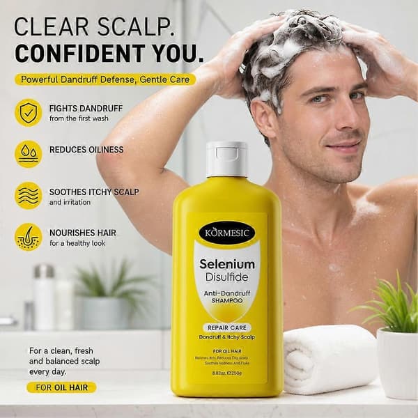 Seleendisulfidi hilseenvastainen shampoo - 250g