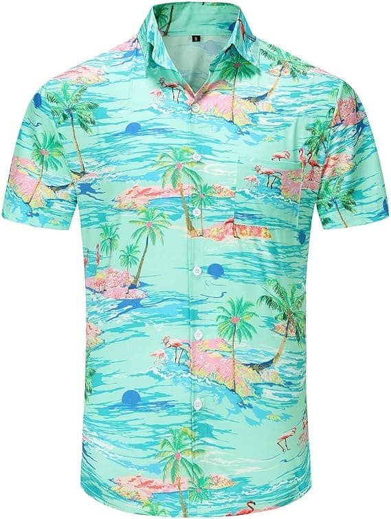Morsom hawaiiskjorte for menn