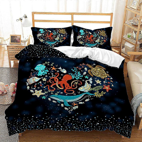 v5791 Sengetøy /Dynetrekk/Dynetrekksett / Størrelse Seng Putetrekk Sengetøy IU5791 135x200cm 53x78in