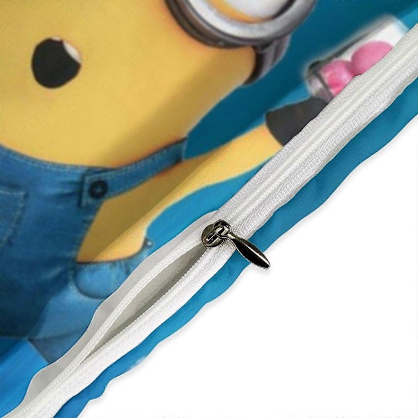 x363 Despicable Me 3-delat Sängklädesset Varmt Och Bekvämt Mjukt Påslakanset med 1 Påslakan Och 2 Örngott för Sovrum b363 200x200cm 78x78in