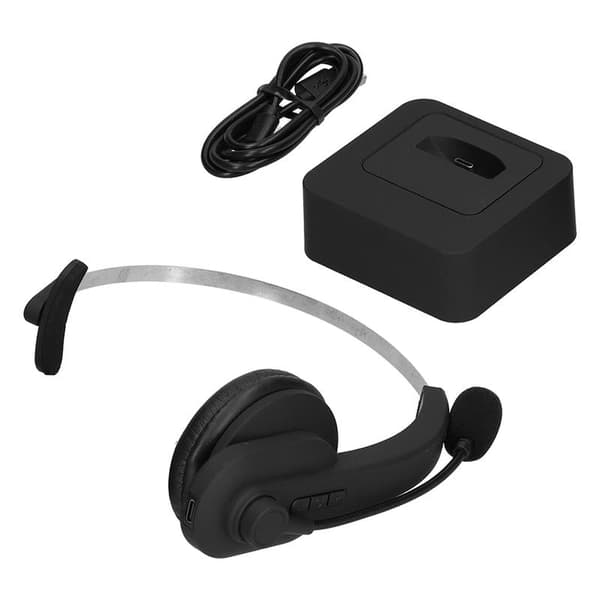 Trådløst headset med støydemping Bluetooth 5.0 Telefonheadset med mikrofon