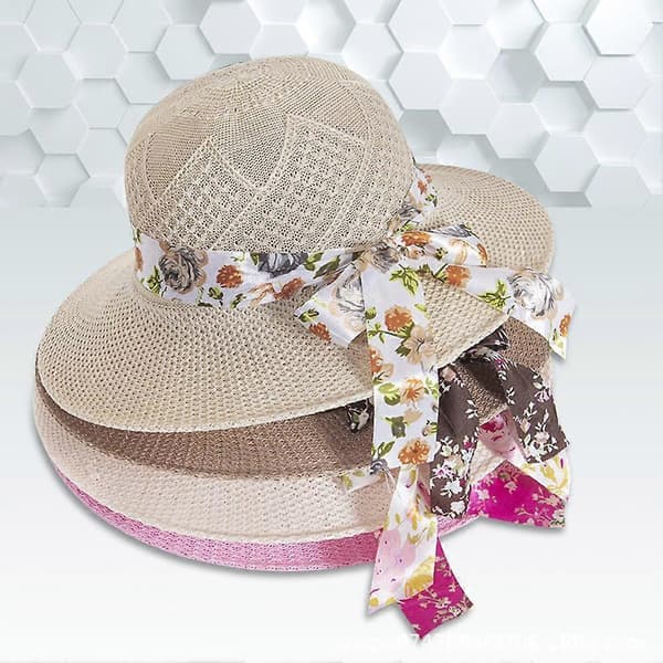 Afslappet spandhat til strandferie White One size