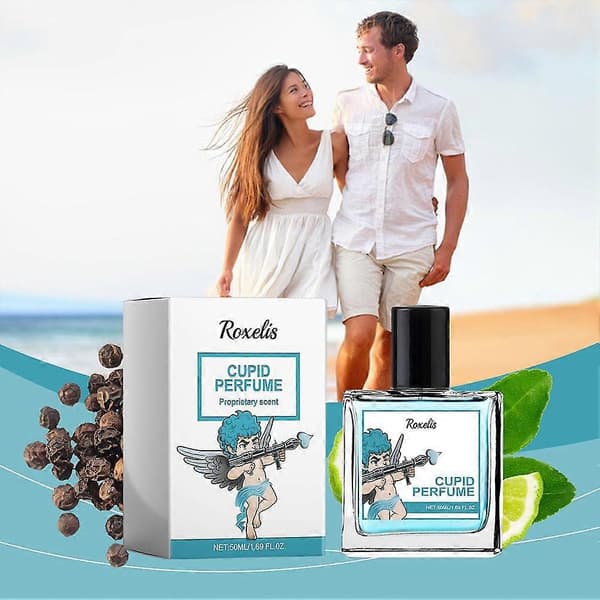 Cupid Cologne Spray 50ml EDT Långvarig Uppfriskande Present för Män Kvinnor AA