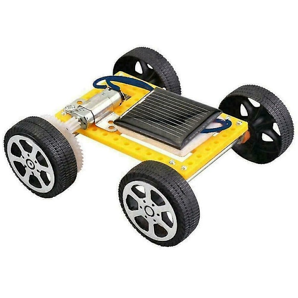 Aurinkovoimalla toimiva DIY-auto, kokoa itse -lelusetti, aurinkovoimalla toimiva autopaketti Q0z9 H7c2 lapsille 8u7y Q0l2