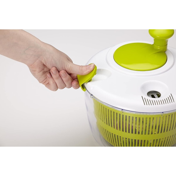 Deluxe Salatslynge Og Dressinghjelp I Gaveeske, Bpa-fri Plast, (25 Cm)