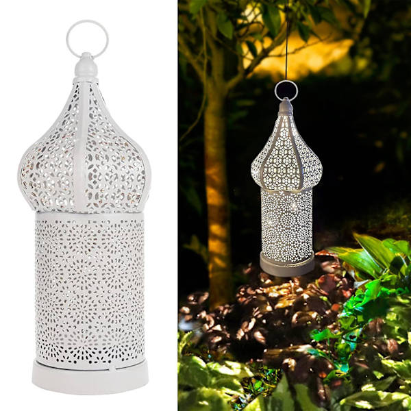 Ontto retro-lyhty marokkolainen boho ontto-veistetty johdoton kannettava pöytälamppu romanttinen valaistus sisustus