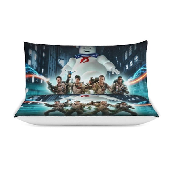 x309 Ghostbusters Påslakanset Mikrofiber Sängkläder 3D-tryckt Lättviktigt 3-delars Täcke Set, 1 Påslakan och 2 Örngott för Barn Pojke 240x260cm 94x102in