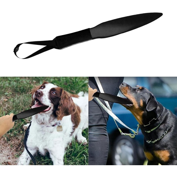 Professionel hund uden bid pinde, knække pinde tyggetøj til træning K9 politi tysk hyrde Pitbull Black
