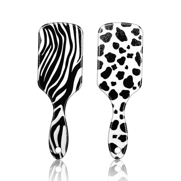 2-pack Polka Dot Airbag-kammar - Långt hår Lockigt hår Air Cushion-kammar