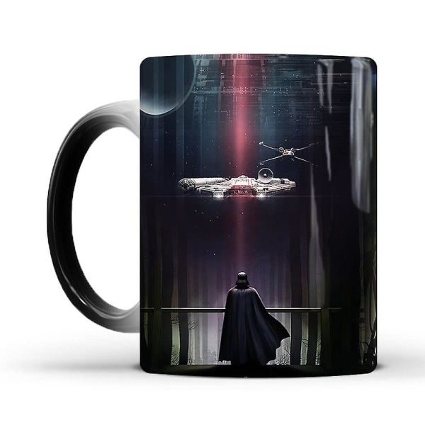 Darth Vader Farveskiftende Krus Keramisk Kaffe Krus Termisk Tekop Nyhed Gave