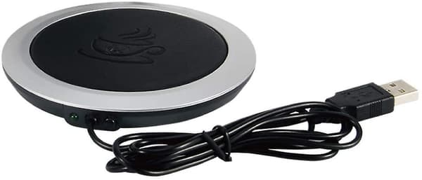 Usb Koppvarmer, Pu Lær Usb Koppvarmer Usb Coaster Varmer Drikkevarmer