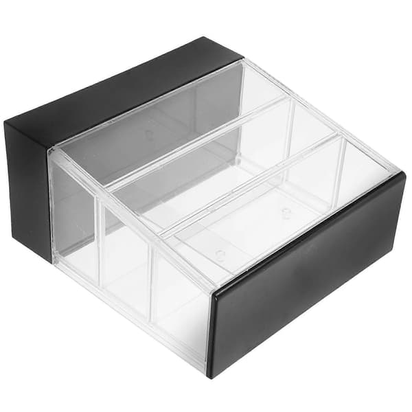 Dukkehus Miniature Bageri Display Disk Bageri Dekoration Til Dukkehus Børn Sort Farve 1 Stk