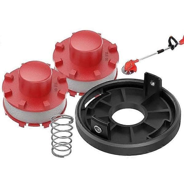 2 Spole+1 Lock+1 Spiral Kompatibel För Einhell Gräsklippare Ersättningsdelar Set