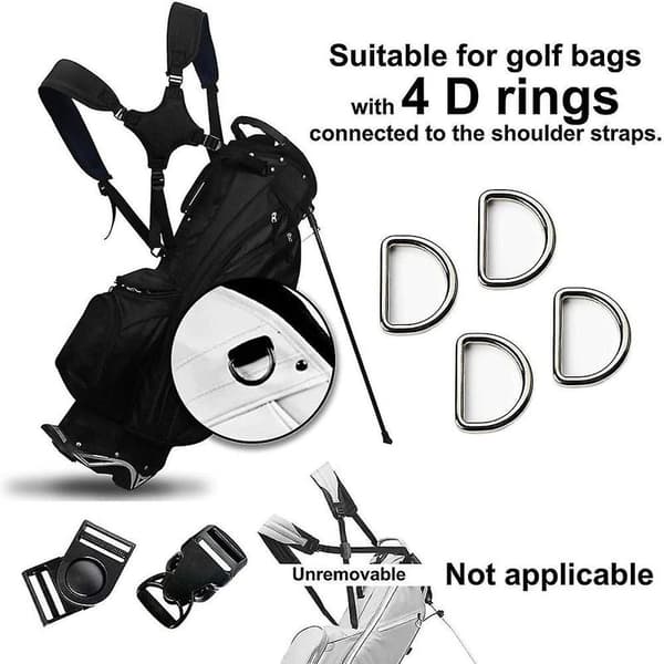 Bärbar golf axelrem Golfbag rem Kompatibel axelrem-FA-