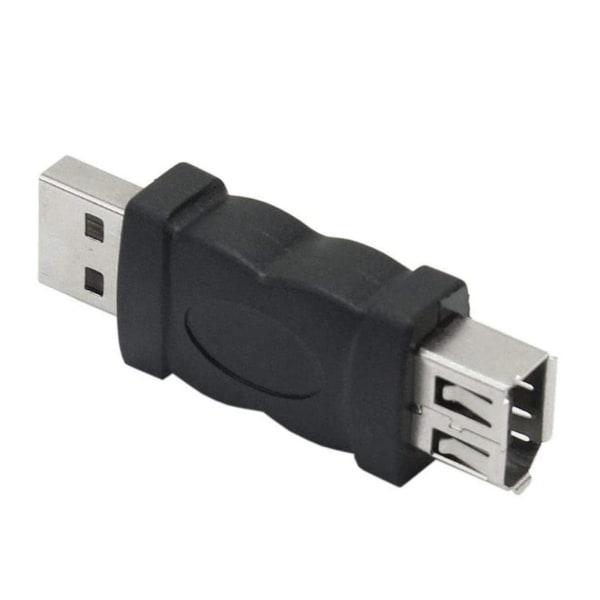 For Firewire Ieee 1394 6 Pin Female F To Usb M Male Adaptor Converter Joiner Pc