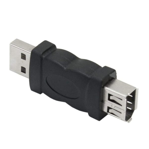 För Firewire Ieee 1394 6 Pin Hona F Till USB M Hane Adapter Converter Joiner Pc