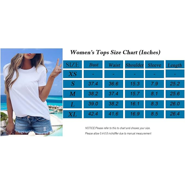 Dame Basic Bomull Crewneck O-hals Kort