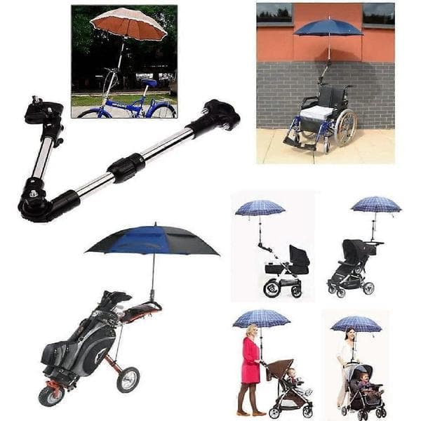 Universal Sammenklappelig Cykel Paraplyholder - Paraplystativ Kørestol Paraply[D]
