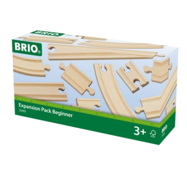 BRIO 33401 Lisäosarata 1 11 osaa 520