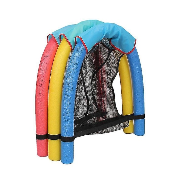 Pool Float Chair Universal Swimming Floating Chair Amazing Pool Noodle Chair Super Buoyancy BLUE