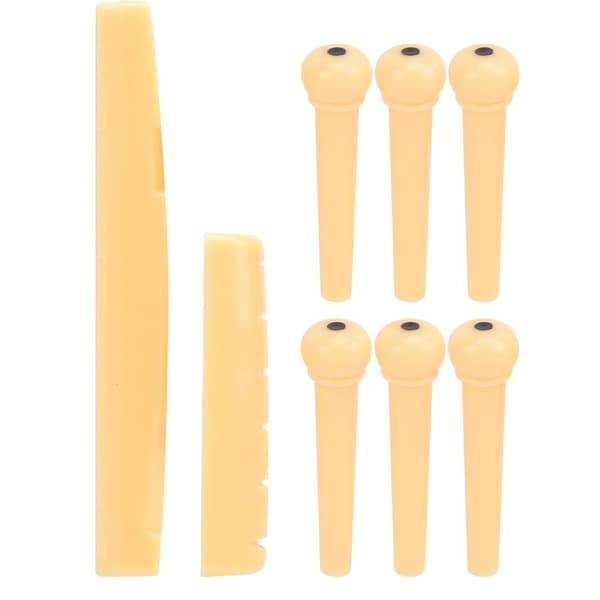 Akustisk gitarpinner, gitarbensadel, gitarbensmutter, reservedeler og verktøy 0.1