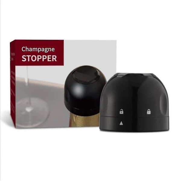 Champagne / Vinkork - Vakuumforsegling - Stopper Sort