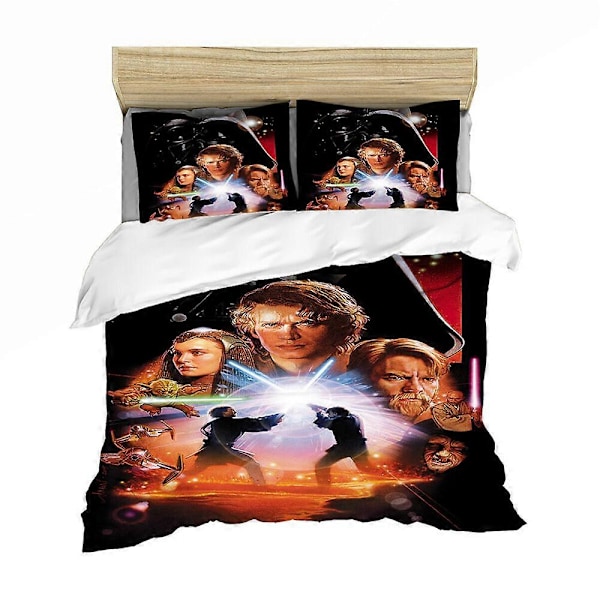 v3283 Sängkläder Star Wars Täcke Påslakan Set Sänglakan IU3283 135x200cm 53x78in