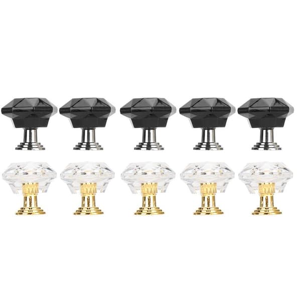 Diamond Shaped Cabinet Door Knobs Cupboard Wardrobe Drawer Pull Handles
