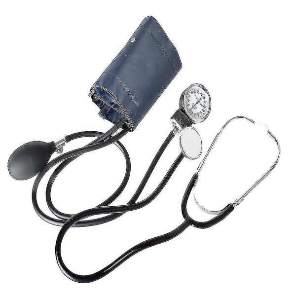 Smart Manual Blood Pressure Monitor: Home Health Monitor With Standard Cuff And Stethoscope